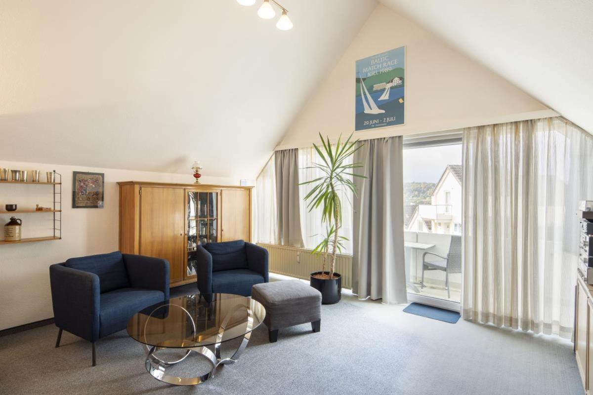 Seglerfewo Mit Traumhaftem Blick Vom Balkon Scheid  Exterior foto